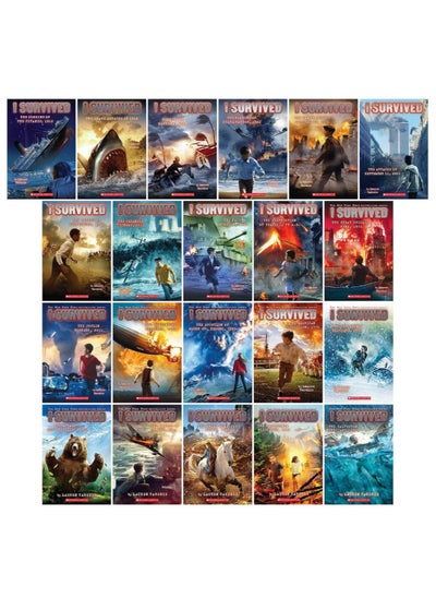 اشتري I Survived Series Complete Books Set (21 Books) في الامارات