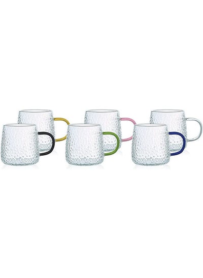 اشتري Neoflam Borosilicate Glass Mug Set Of 6 - 350Ml في الامارات