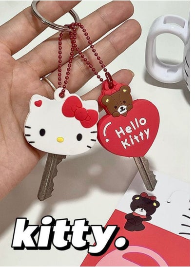 Buy 2 pack Hello Kitty Cartoon Key Covers in Saudi Arabia