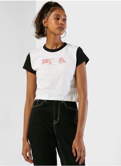 Buy Logo Cropped T-Shirt in UAE