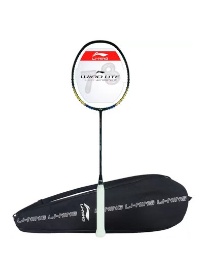 اشتري Wind Lite 900 Badminton Racket - Black/Gold في الامارات