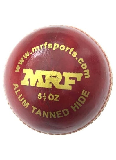 اشتري MRF Club Cricket Ball Red Colour في الامارات