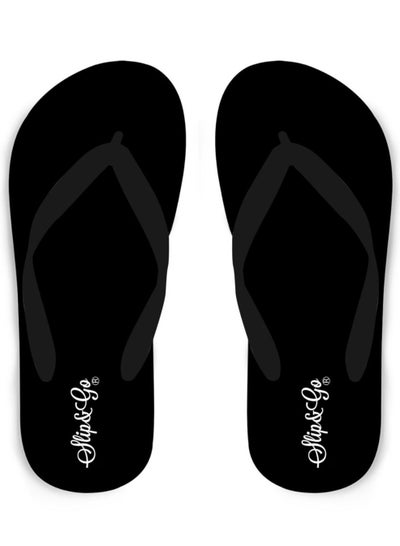 Buy black basic slipper in Egypt
