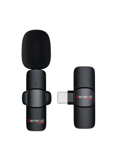 Buy General K10 Microphone type-c for Smartphone Lavalier Wireless in Egypt