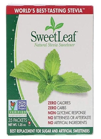 Buy Natural Stevia Sweetener 35 Packets 1.25 oz in UAE