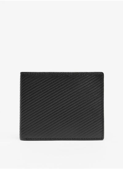 Buy Men Textured Bi-Fold Wallet in Saudi Arabia