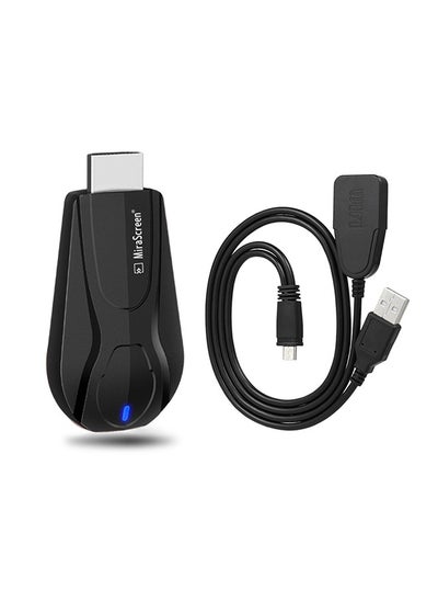 اشتري K11 Wireless WiFi Display Dongle Receiver 1080P HD TV Stick Miracast Airplay DLNA Mirroring في السعودية