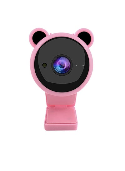 Buy Webcam 1080P HD Panda webcam with microphone driver, suitable for PC desktop computer plug and play video streaming conference game 4k webcam in Saudi Arabia