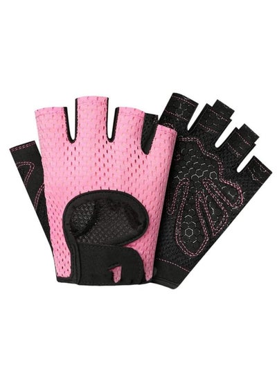 Buy 1 Pair Touch Screen Motorbike Full Finger Gloves Cycling Women’s and Men's Padded Grip Fingerless Gym Weight Lifting, Cross Training, in Saudi Arabia