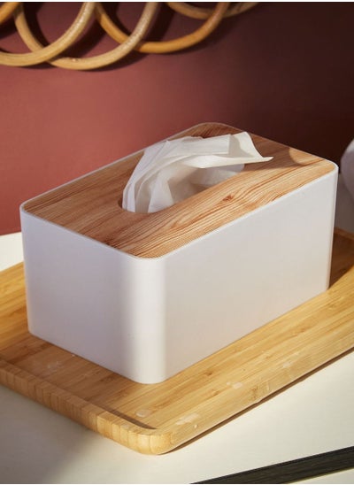 Buy Bamboo Tissue Box in Saudi Arabia