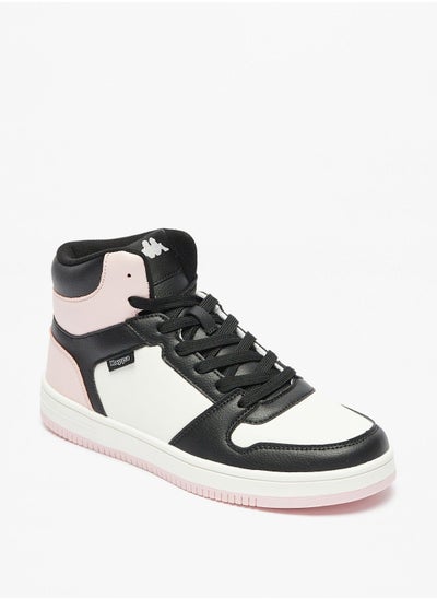 اشتري Womens Colourblock Lace Up High Top Sneakers في الامارات