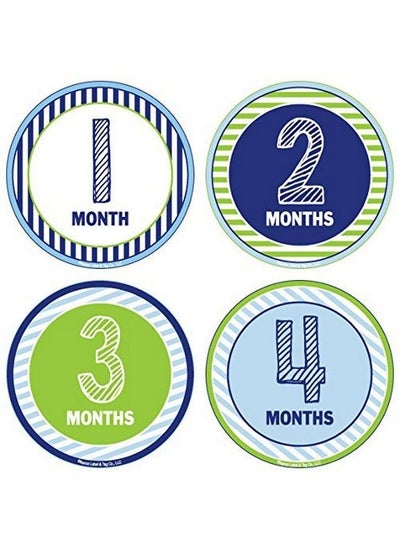 Buy 24 Pack Baby Month Stickers And Milestone Stickers By Kenco® Track Your Baby First Year Monthbymonth And Holidays! Boys And Girlsavailable in UAE