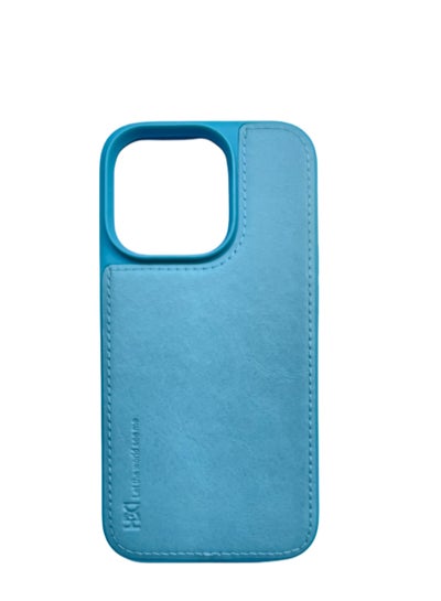 Buy High quality HDD mobile phone case for iPhone 14 Pro very innovative light blue in Egypt