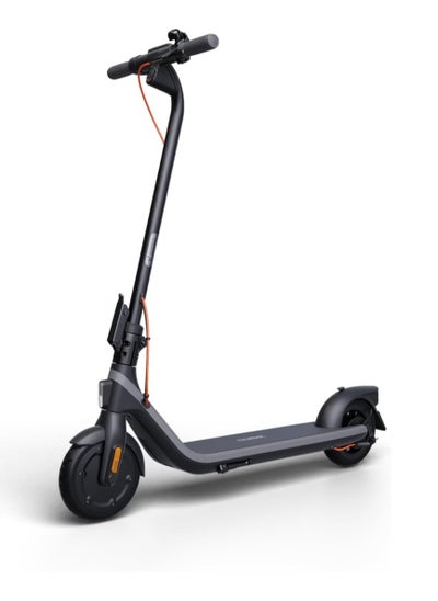 Buy Ninebot KickScooter E2 Plus Powered by Segway | Speed up to 25km/hr | Typical Range to 20km |front electronic and rear drum brake| Hollow-out tyres|Black in UAE