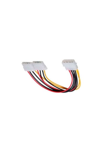 Buy Keendex Kx1936 Cable Molex IDE 4Pin Male To 2xIDE 4Pin Female 20cm Mix Color in Egypt