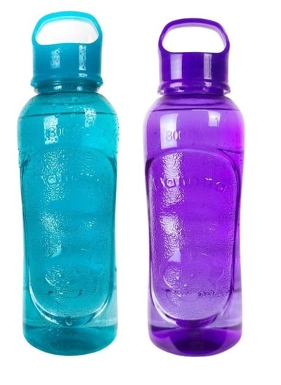 Buy 2 pieces of 800ml plastic water bottle in Egypt