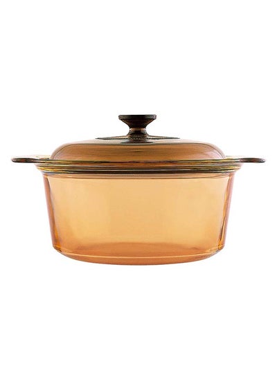 اشتري 5L.Covered Dutch Oven-Amber 1X1(Vsd-5) Vision في الامارات