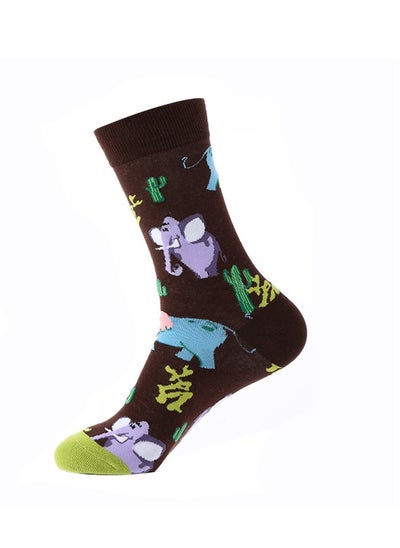 Buy Unisex Absorb Sweat and Deodorize Socks 3 Pairs High Quality Socks One Size Fits All in UAE