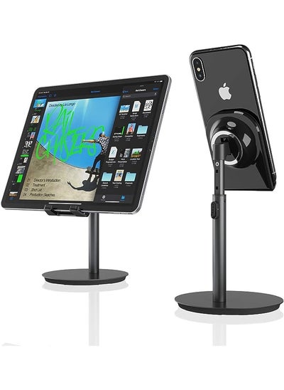 Buy Multi Angle Portable Stand for All Smartphones, Tab & Kindle (Design 1-Black) in UAE