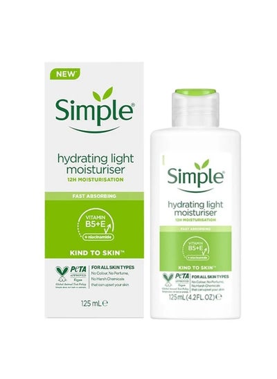 Buy Hydrating Light Moisturiser Kind to Skin 125ml in UAE