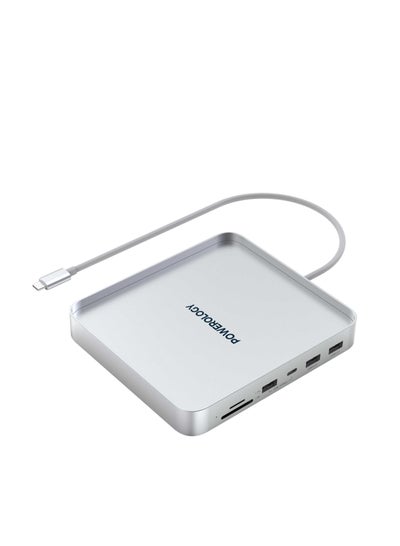 اشتري Powerology iMac 24 Inch USB-C Dock with SSD Enclosure 10GBPS - Gray في الامارات