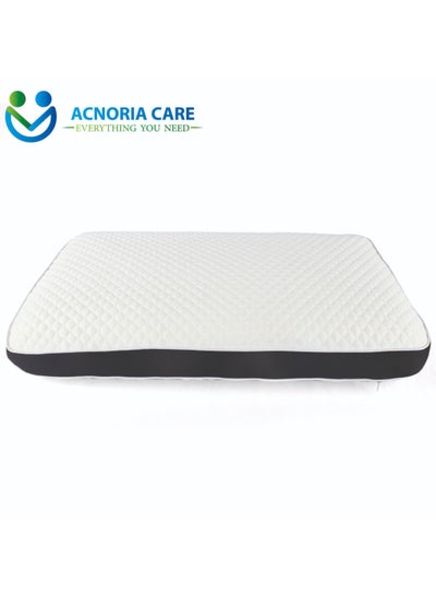 Buy A Medical Sleeping Pillow Made Of Memory Foam To Protect The Neck Soft And Comfortable, Suitable For Bedrooms - From Acnoria Care - Size 68 * 39 * 12 cm in Saudi Arabia