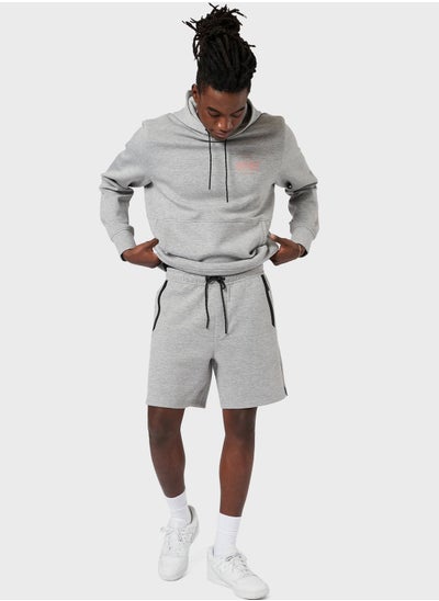 Buy Drawstring Sweat Shorts in UAE