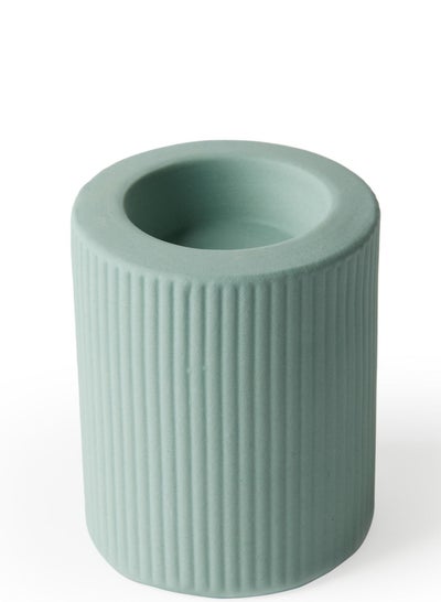 Buy Odessa' Dusty Teal Tealight Candle Holder in UAE