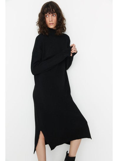 اشتري Sweater Dress - Black في مصر