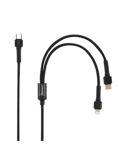 Buy Oshtraco Dual Pin Type C to Type C IPhone Cable 1.5m in UAE