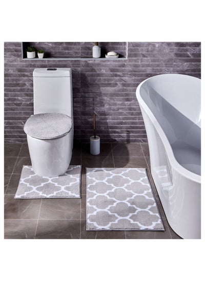 Buy Noemie 3-Piece Bath Mat Set in Saudi Arabia