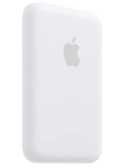 Buy MagSafe Wireless Power Bank for iPhone 16 Plus – 10,000mAh Portable Charger in White in UAE