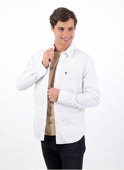 Buy AE Slim Fit Oxford Button-Up Shirt in UAE