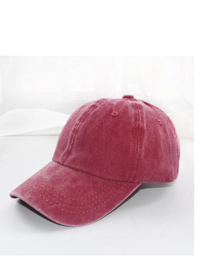 Buy Cap Baseball Cap Cotton Caps Adjustable Casual in Saudi Arabia