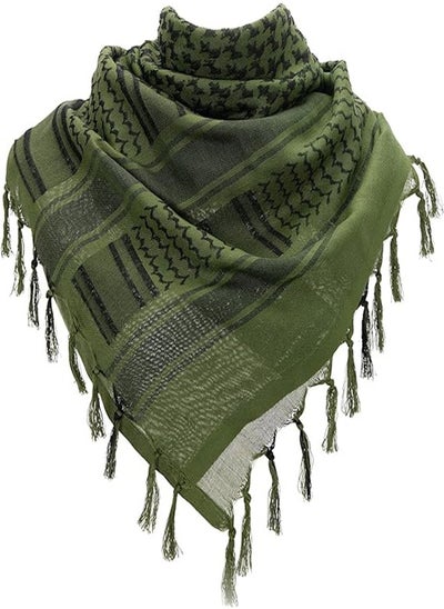 Buy ANTARCTICA Outdoor Hiking Scarves Hunting Tactical Desert Arab Scarf Keffiyeh Shemagh Shawl Scarve Wrap With Tassel in Saudi Arabia