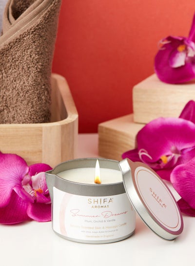Buy Plum, Orchid & Vanilla Massage Candle in UAE