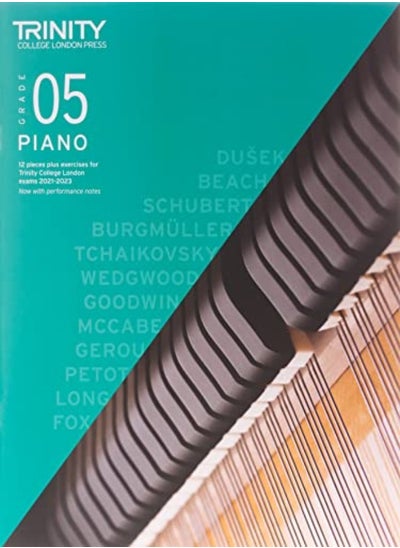 Buy Trinity College London Piano Exam Pieces Plus Exercises 2021-2023: Grade 5: 12 pieces plus exercises in UAE