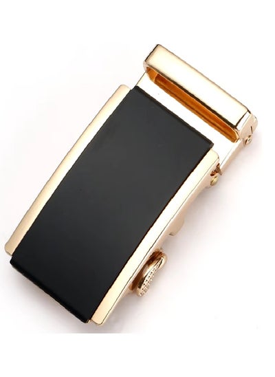 Buy Exquisite men's belt buckle imported, made of high quality durable Metz, snaps on and off with all kinds of irregularities, jacket belt or bad buckle replacement. in Egypt