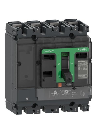 Buy Compact Nsx160B Circuit Breaker, 25Ka At 415Vac, 4 Poles, Tmd Trip Unit, 125A in Egypt