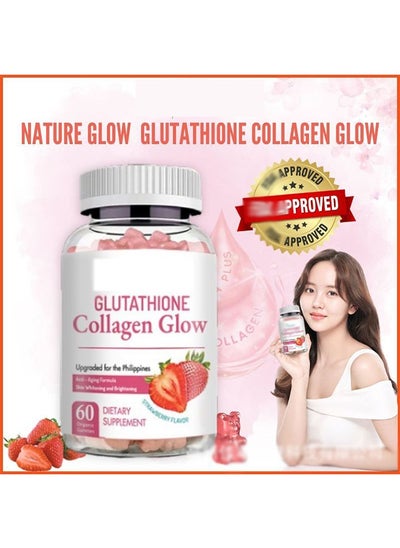 Buy Glutathione Collagen Gummies, Glutathione Collagen Glow Gummies For Dark Spot, Korea Glutathione Gummies For Women, Glutathione Collagen Glow Anti Aging in Saudi Arabia