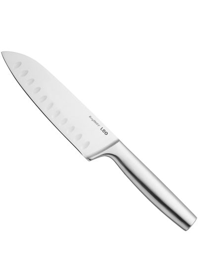 Buy Berghoff Legacy Santoku knife stainless steel for meat or vegetables Pieter Roex Design 17,5 cm - Leo in UAE