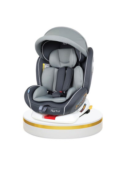 Buy Ultra Baby Kids 4in1 Car Seat 360 Rotation ISOFIX 9Level Adjustable Headrest and Canopy 0 months to 12 years Upto 36kg Official Product in UAE