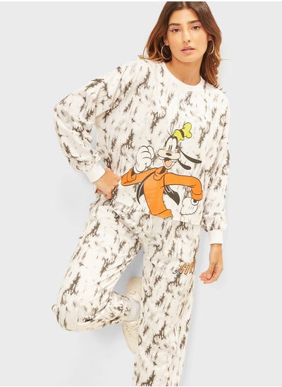 Buy Goofy Printed Sweatshirt in Saudi Arabia