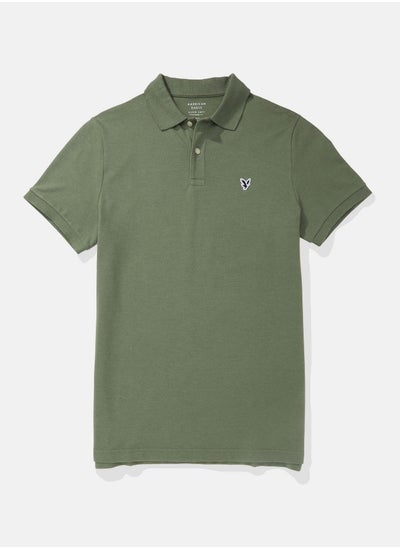 Buy AE Flex Pique Polo Shirt in Saudi Arabia