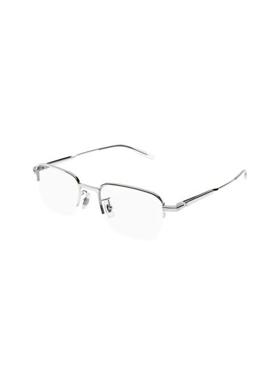 اشتري Men's Rectangle Eyeglass Frame - MB0220OA 001 54 - Lens Size: 54 Mm في الامارات