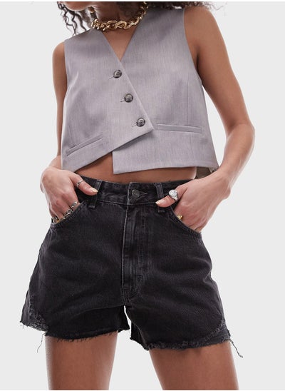 Buy High Waist Mom Shorts in Saudi Arabia