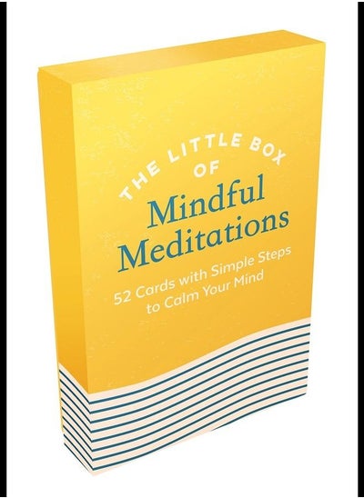 Buy The Little Box of Mindful Meditations 52 Cards with Simple Steps to Calm Your Mind in UAE