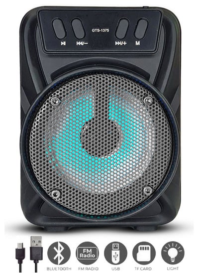 اشتري Wireless Bluetooth Speaker Stereo Sound FM Radio TF Memory USB Input في السعودية