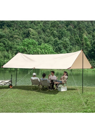 اشتري Outdoor Camping Awning Travel Portable Tent Multi-functional Sky Curtain في السعودية