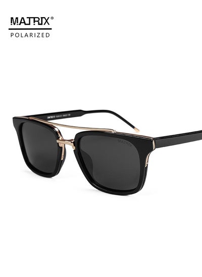 Buy MATRIX high-end fashion sunglasses men's polarized anti-UV square driving and fishing sunglasses in UAE